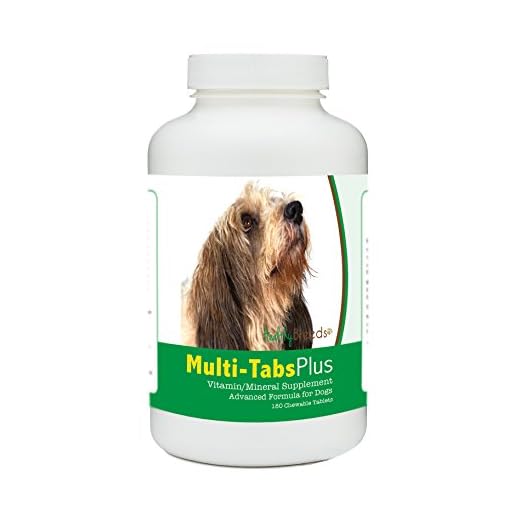 Healthy Breeds Petits Bassets Griffons Vendeen Multi-Tabs Plus Chewable Tablets 180 Count
