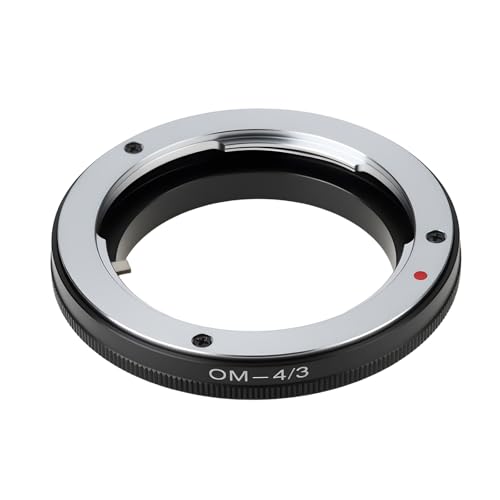 eMagTech Anillo Adaptador de Lente de Cámara OM 4/3 OM   Montura de 4/3