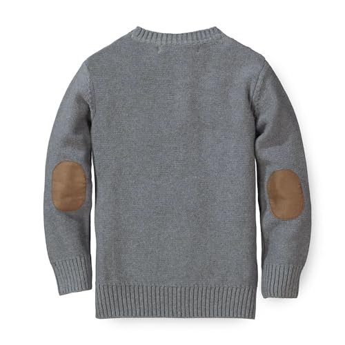 Image of Hope & Henry Boys' Long Sleeve Crew Neck Pullover Sweater