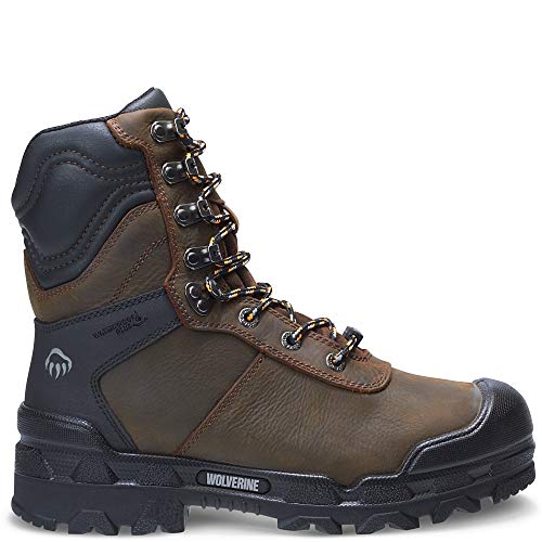 Wolverine Warrior, Men's, Comp Toe, EH, Mt, WP, 8 Inch Boot