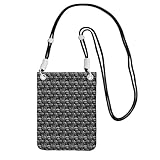 Design sicuro e comodo con chiusura: dispone di un bottone a pressione (chiusura magnetica) per un accesso rapido mantenendo i tuoi effetti personali al sicuro, previene cadute accidentali e furti durante passeggiate, corsa o ciclismo.
