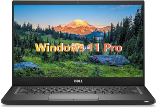 Dell Latitude 7390 Portátil empresarial 13,3 Pulgadas FHD, Intel Core i5-8250U, 16 GB de RAM, 256 GB de SSD, Teclado QWERTY Estadounidense, Windows 11 Pro (Reacondicionado)