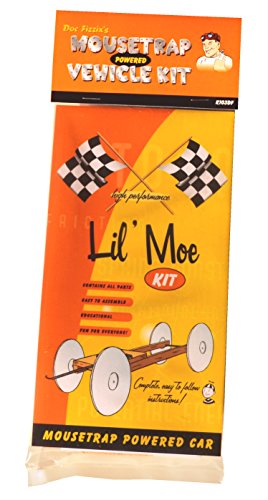 Doc Fizzix Little Moe Mousetrap Car Kit #TOP14