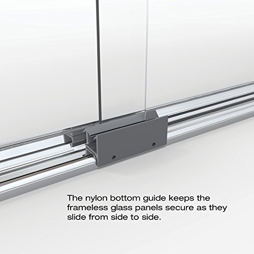 Basco Clch05A4465Clsv Classic Sliding Shower Door, Chrome, Silver #TOP6