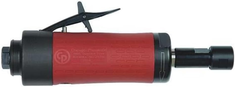 Chicago Pneumatic CP3000-515R - Air Die Grinder Tool, Welder, Woodworking, Automotive Car Detailing, Stainless Steel Polisher, Straight, Rear Exhaust, 1/4 Inch (6 mm), 0.67 HP / 500 W - 15000 RPM