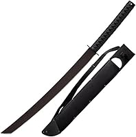 Cold Steel CS-97TKMS Tactical Katana Machete: 24" 1055 Carbon Steel Blade, 36.25" Overall, Anti-Rust Finish