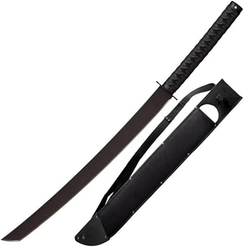 Cold Steel CS-97TKMS: Machete Katana Táctico / 36.25" Total / Hoja de 24" / 2.8mm de espesor