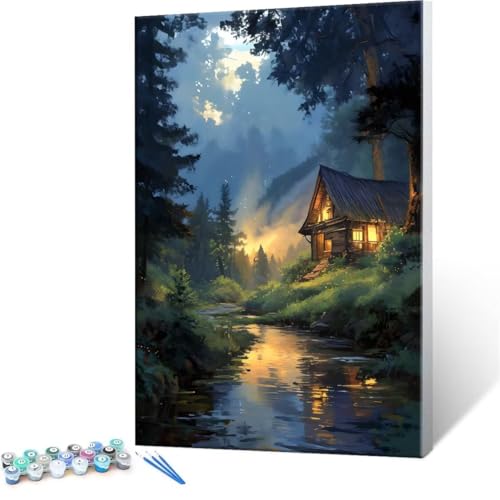 G hG fW^G X  LbgŃyCguVƃANG̋, l̎q̂߂̃Mtg Paint by Numbers h DIY ɂAN ʊGCeA rO 50x70cm (t[X