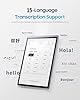 iflytek AINOTE Air 2,8.2-inch E Ink Tablet for Meetings, AI Note Taking Tablet with Blue Folio Case,Voice-to-Text Transcription, Multi-Languages Chatgpt Support,Digital Notebook for Work/Study