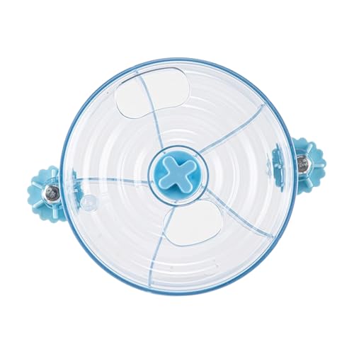 Rueda de alimentación para loros | Cockatiel giratorio de enriquecimiento de alimentos - Rueda de alimentación interactiva para pájaros Cockatoos Lovebirds