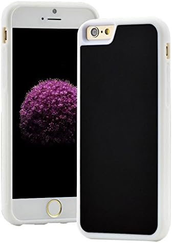 iPhone 5 5S SE Anti-Gravity Selfie Case, BEoffer Antigravity Nano Adsorption Suction Shockproof Rugged Hybrid Rubber Hard Apple Phone Back Magical Cover Lightweight Adsorbed Wall Window Desk(White)