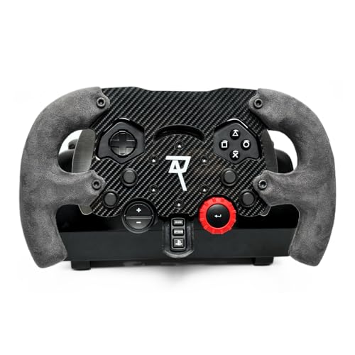 RaceAct Racing F1 Wheel Mod Add-On for Logitech G29 G920 & G923 Formula Style Sim Racing Steering Wheel Upgrade with Ergonomic Grip Professional Simulator Mod Gift for Sim Racers