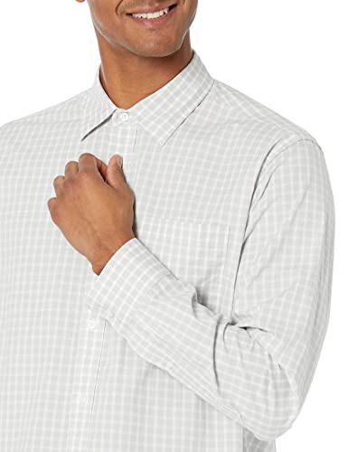 Image of Amazon Essentials Men's Regular-Fit Long-Sleeve Casual Poplin Shirt, Button Front, Business Casual, Collared