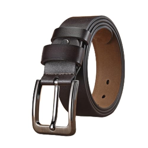 Belts Men's Belts Pin Buckle Belts Jeans Work Belts Cowhide Belts 120cm Belt for Men Suitable for All Occasions
