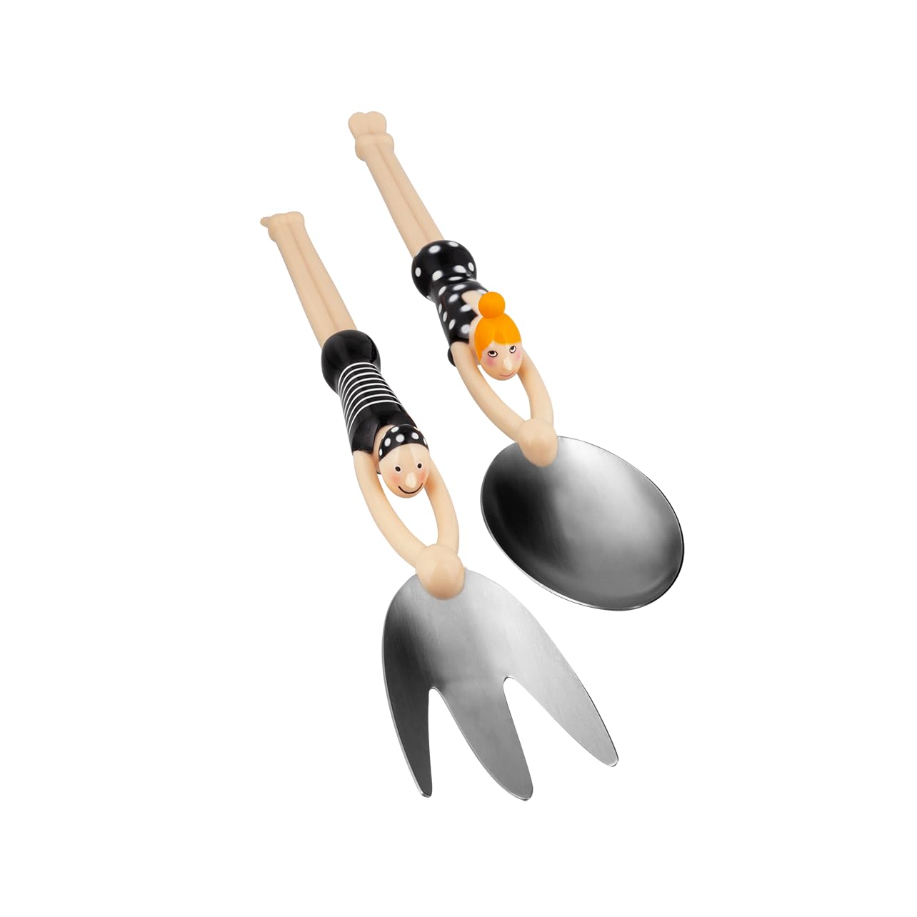 Pylones Black Salad Server,
