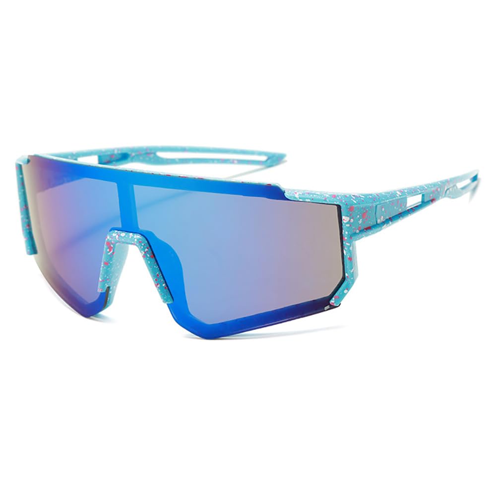TOFBS Gafas de Ciclismo Polarizadas Niños Deportivas Adolescentes Gafas de Ciclismo Running Protección UV 400 Gafas de Sol para Deportes al Aire Libre