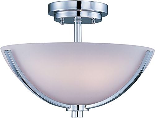 Maxim Rocco-Three Light Semi-Flush Mount in Modern style-14 Inches Wide by 10 inches high