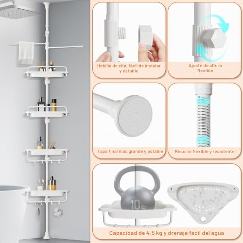 Mejores comprativas On-line Soporte para champú inoxidable que puedes comprar esta semana. 19 Imagen adicional