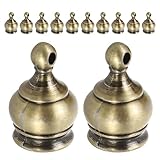 Compatibilité étendue avec les lampes : l'écrou de la douille convient aux lustres, lampes de table et lampadaires, faisant de ces embouts de lampe des modèles anciens et modernes