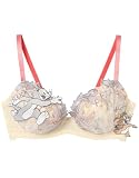 [ウンナナクール] ブラジャー 【トムとジェリーコラボ】 ナチュラルなつけごこち パカパカしにくい BUN205 CR D75