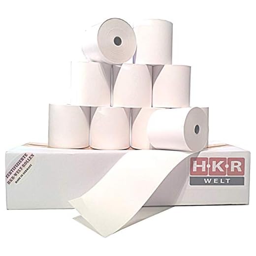 50 Thermorollen für Citizen CT-S 300 - Thermo Kassenrollen 80/80/12