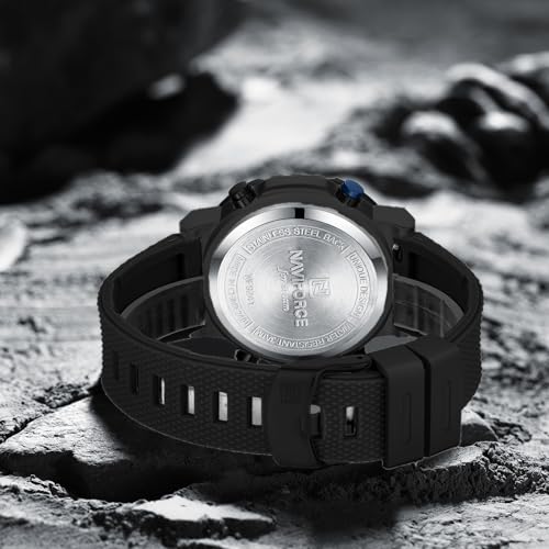 Image of NAVIFORCE NF9241T Dominant Multifunctional Silicone Strap Sport Digital Watch