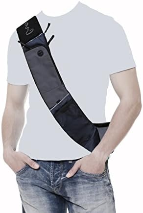 CrossTab - TABLET Hands-Free Ultra-Light Personal Pack by Paqlite - Carryall CrossBody Shoulder bag