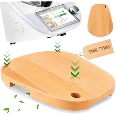 Beech Sliding Board for Thermomix TM6 TM5 Cover