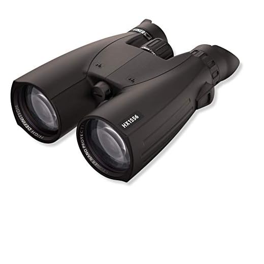 Steiner HX Series 15x56 Binoculars - Versatile, Clear, High Precision Adventure Optics for Low Light and Daylight Situations , Black