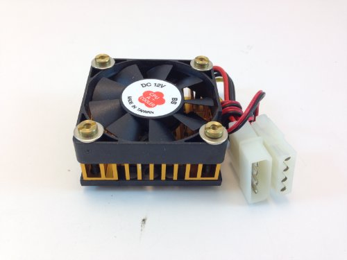 AAVID CPU COOLING FAN W/ HEATSINK, 50mm Sq. FAN, 50mm X 50mm X 30mm Heatsink & Fan, TX3 3PIN CONNECTOR