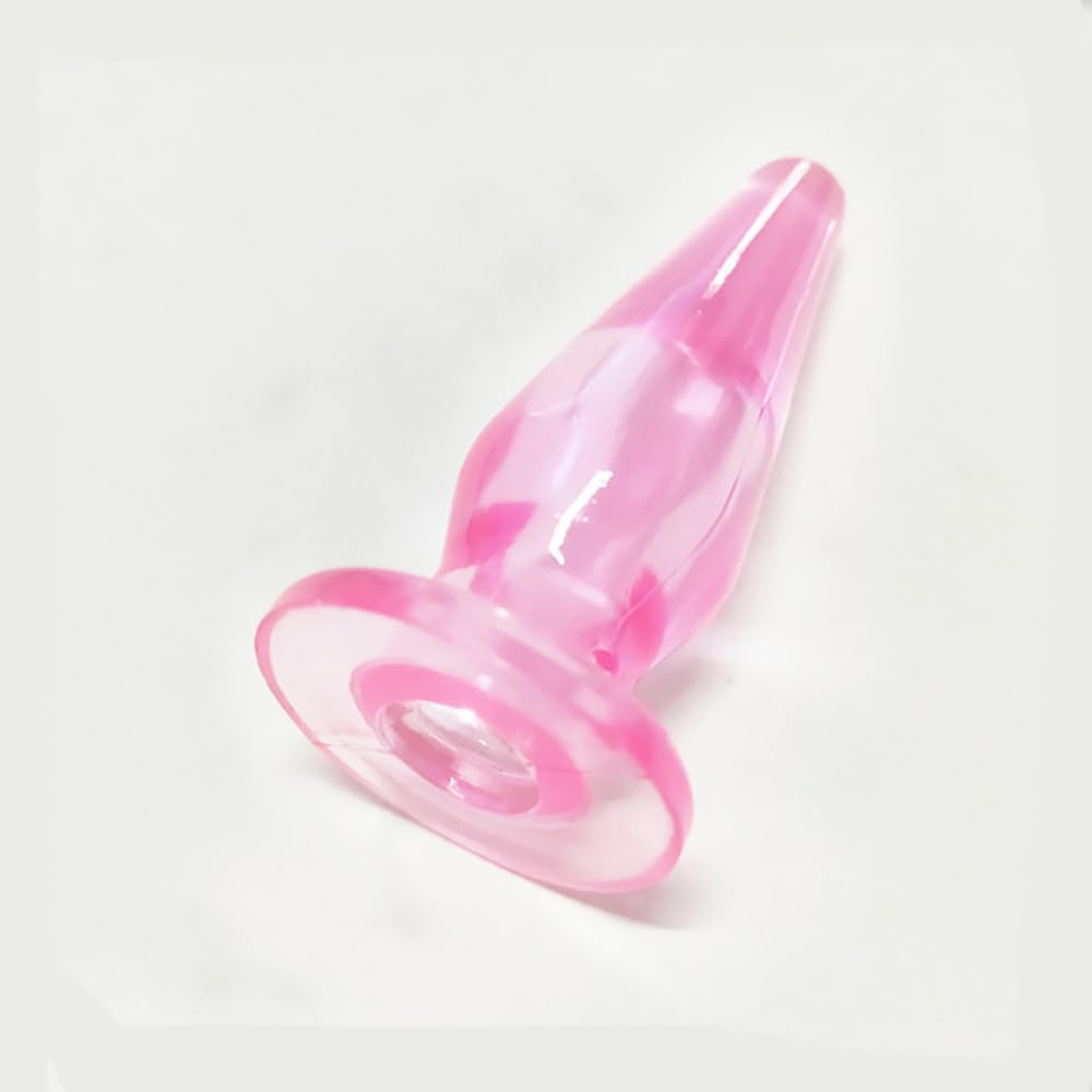 Butt Plug doble para próstata y clítoris – Juego anal de acero y silicona para estimulación simultánea del punto P y punto G para sexo táctil y masaje íntimo