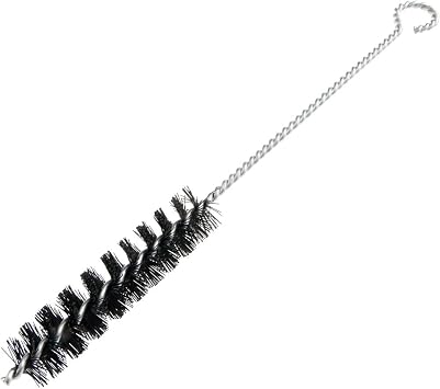 Forney 70469 Nylon Tube Brush with Wire Loop Handle, 8-1/2-Inch-by-3/4-Inch