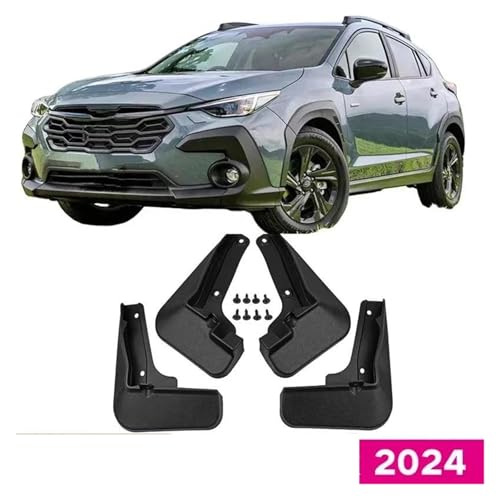 Salpicaderas Crosstrek 2024 protectoras: kit de 4 piezas contra impactos de barro 4