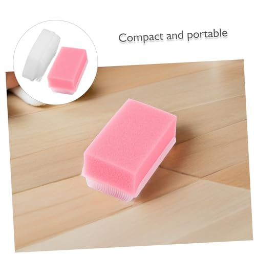 Healvian Brosse Sensorielle 2 Pièces pour Garçon et Filles Autistes et Nourrissons, en Plastique et Éponge, Favorise la Relaxation Stimulation, Usage à Domicile Extérieur – vue 3