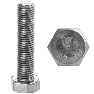 Faston Sechskantschraube Edelstahl M16x40 20 Stück