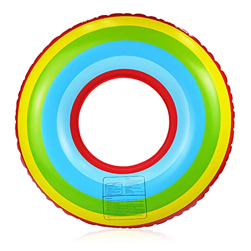 Tomshin Anel de natação inflável com piscina de verão inflável para natação Float Swim Tube Brinqued