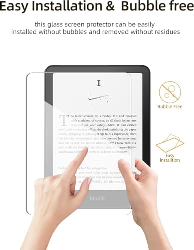 Image of VERTUS Premium Tempered Glass Screen Protector for All-new Kindle Kindle Paperwhite 6.8 inch (11th Gen-2023 /2021) || Paperwhite Signature Edition 6.8 inch || Paperwhite Kids 6.8 inch (11th Gen) [2-PACK]