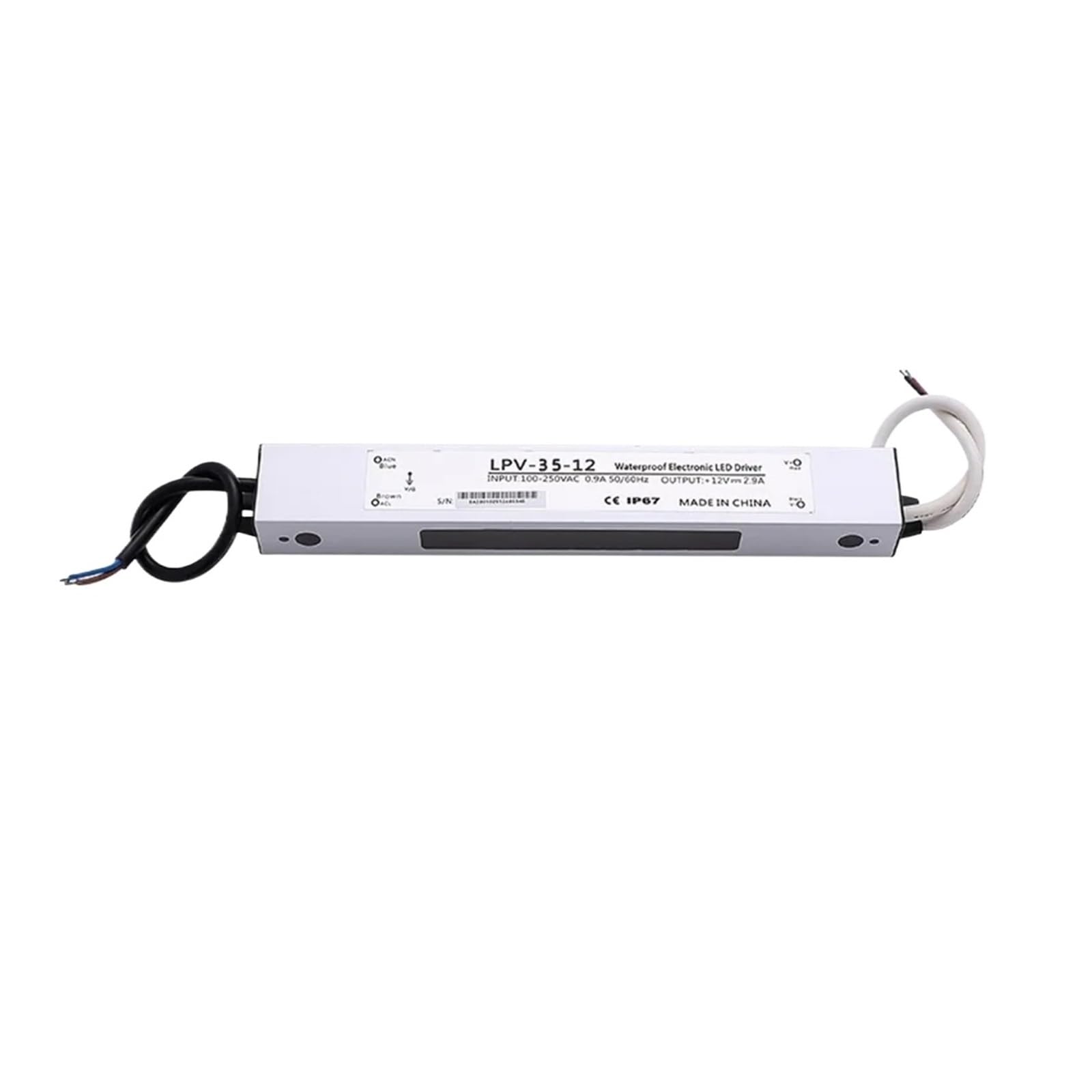 Pilote LED 24V protection surtension alimentation 35W sans scintillement