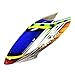 STASRC Tarot 450 Pro Painted Canopy for Align 450 Pro RC Helicopter Remote Control Helicopter Parts (Blue)