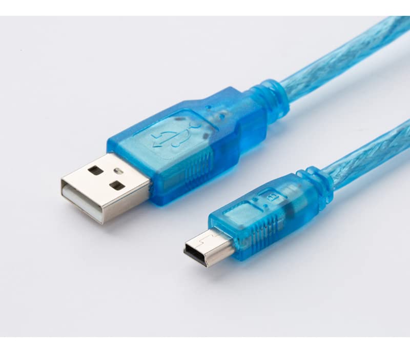 Applicable to JZSP-CVS06-02-E servo Drive Cable Σ-V/7S Data Programming Download line Transparent Blue Cables