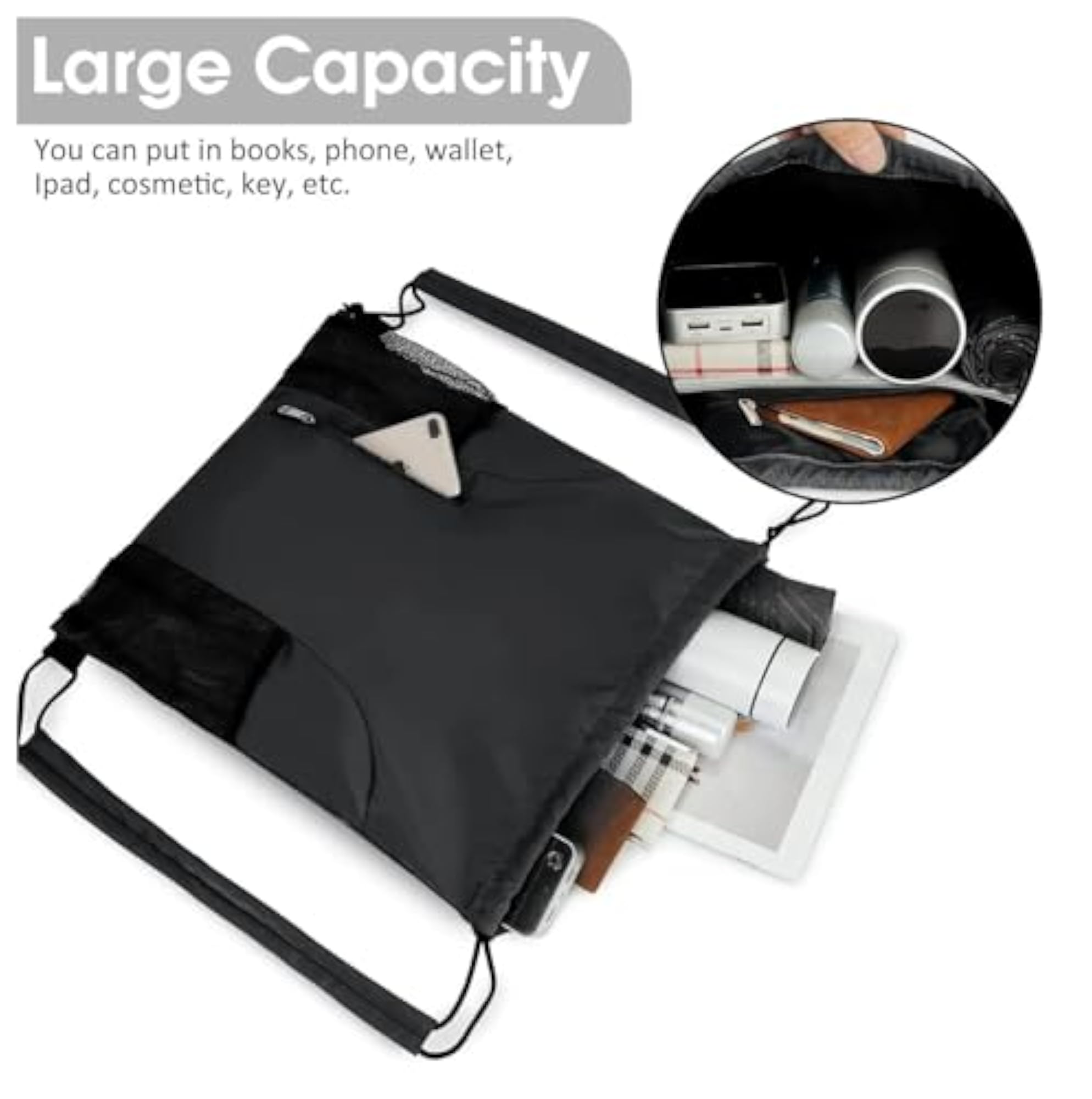 Outdoor Sports Drawstring Backpack for Travel