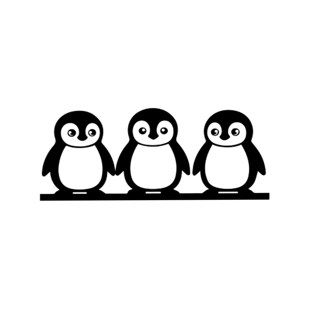 Cartoon Animal Switch Board Sticker, Self Adhesive Waterproof Wall Decal for Nursery and Bedroom (Balck)-image-1
