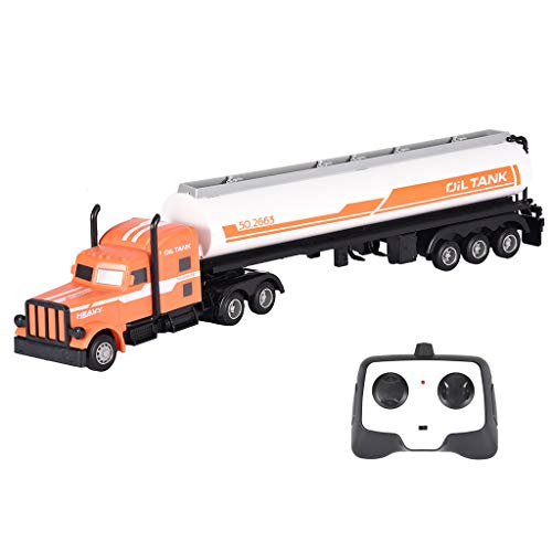 RB1904 1/16 RC Truck And Fuel Trailer 19 Inch 2.4Ghz Fast Speed Scale