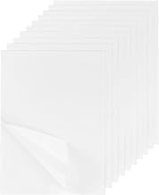 soitzhoc 10 Sheets Water Soluble Embroidery Stabilizer | A4 (29.7 x 21 cm) Printable Soluble Embroidery Paper | Suitable for Printing or Drawing, Hand and Machine (10)