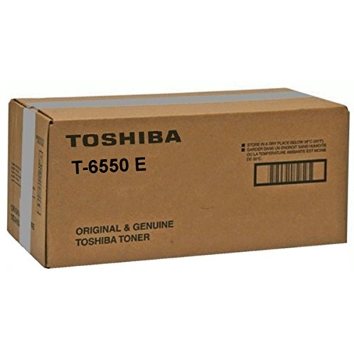 Toner Toshiba 6550 original noir contre les pannes d encre 38000 pages T 6550 E