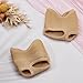 AHANDMAKER 1 Pair Half Soles Dance Shoes Nylon Foot Undies Toe Thongs for Lyrical Contemporary Dance Class Performance Christmas Halloween Stage Decoration 3.35