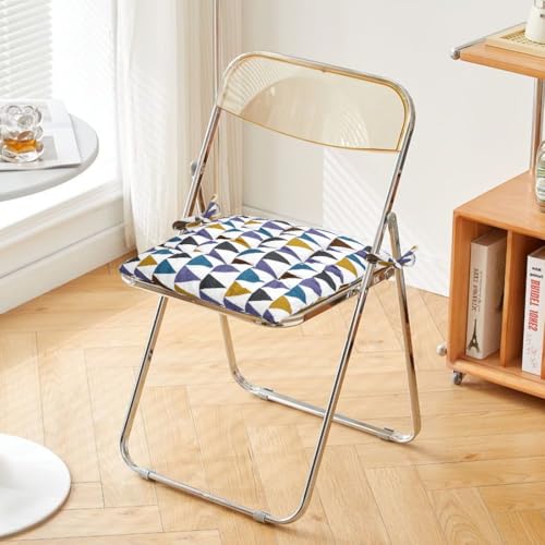 Cojines para silla de dibujos animados antideslizantes de 40x40 cm contra asientos duros 7