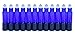 Cobalt Blue Glass Roller Bottles W/ Stainless Steel Balls For Essential Oils (12 Pack, 10ml Size) - Includes 12 Pipettes for Easy Transfer of Essential Oils - For Aromatherapy, Perfumes & Other Liquid