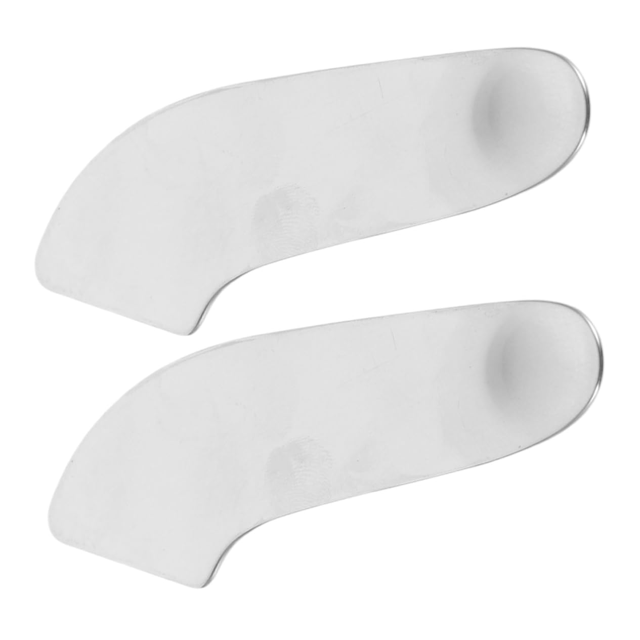 LIFKOME 2Pcs Stainless Steel Face Mask Applicator Gua Tool for Skin Care Makeup Perfection Gentle Exfoliator Neck Massager Portable Beauty Accessory for Travel