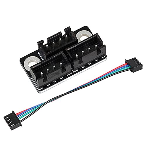 Lysee 3D Printer Parts & Accessories - PPYY-3Pcs 3D Printer Stepper Motor Parallel Module with Cable Dual Z Axis Dual Z Motor for Lerdge 3D Printer Board - (Color: Black)